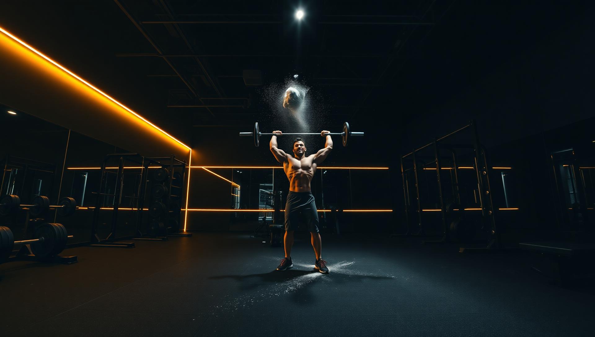 FitForge premium gym website design concept hero