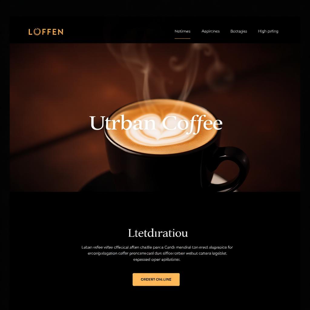 Urban Coffee project preview
